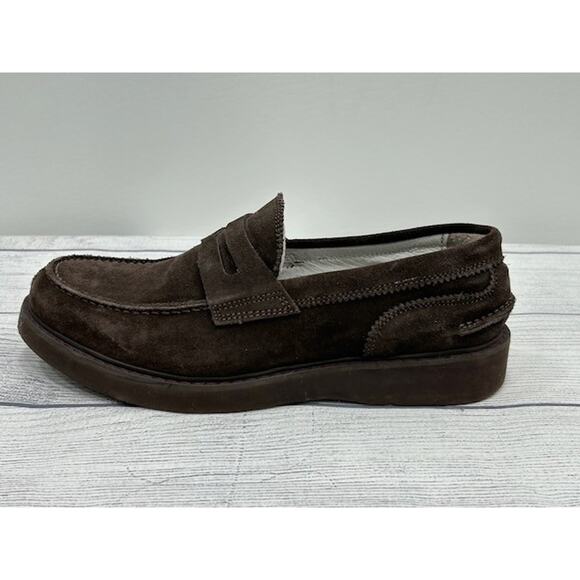 Baldinini Brown Suede Loafers - Picture 3 of 12